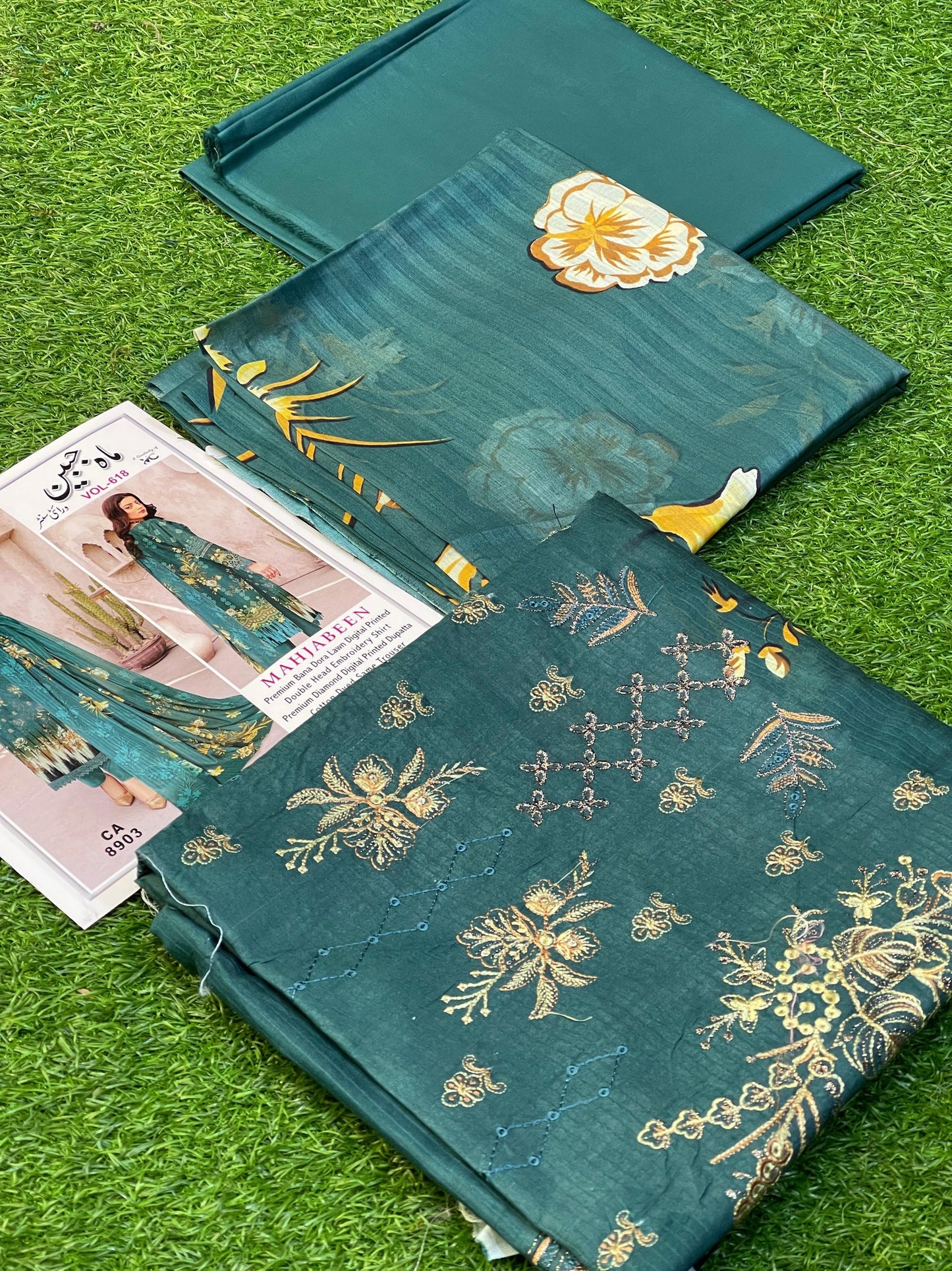 MAHJABEEN - PREMIUM EMBROIDERY LAWN COLLECTION
