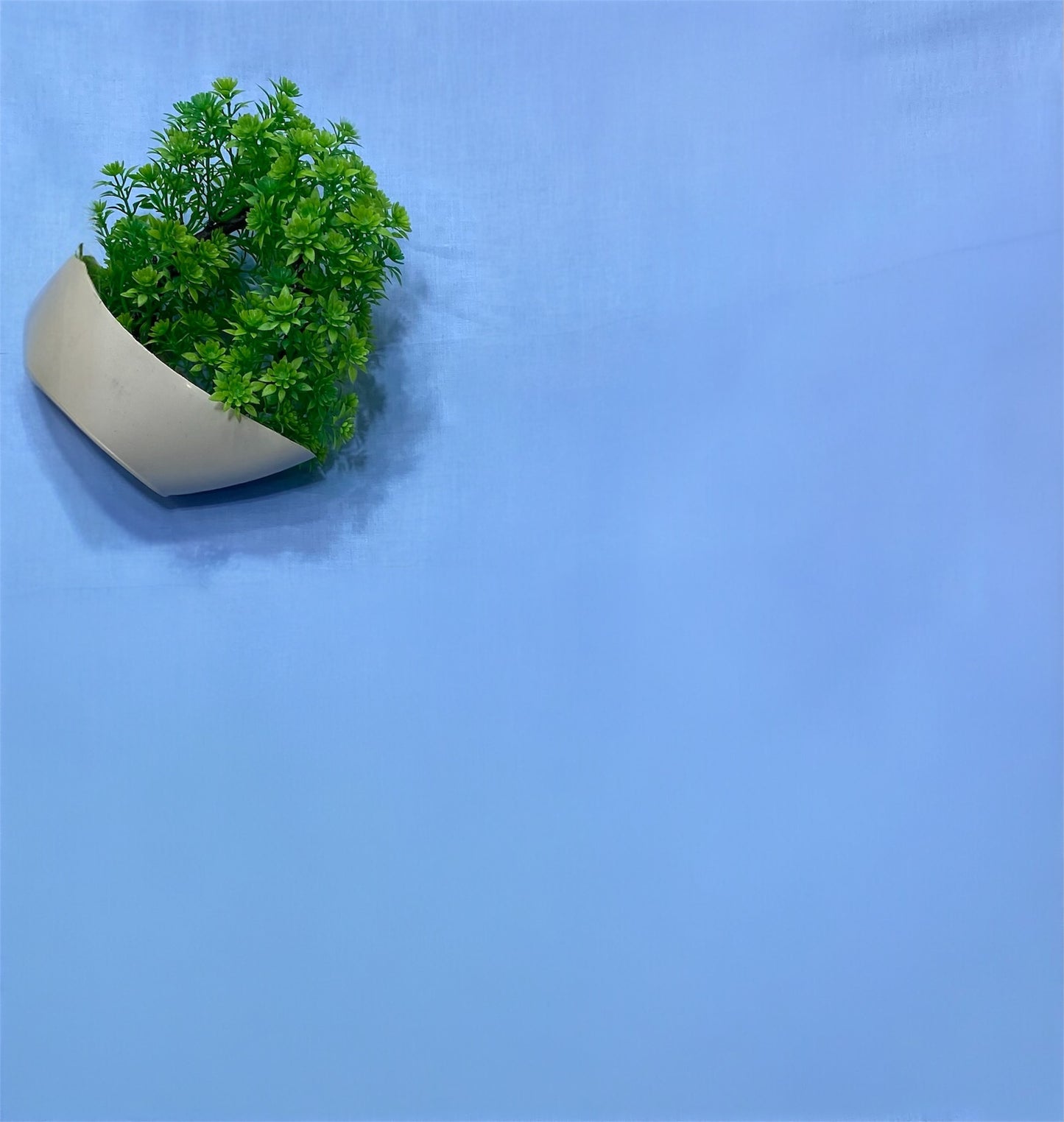 Sky Blue Camry Cotton Fabric - Sufi Fabrics