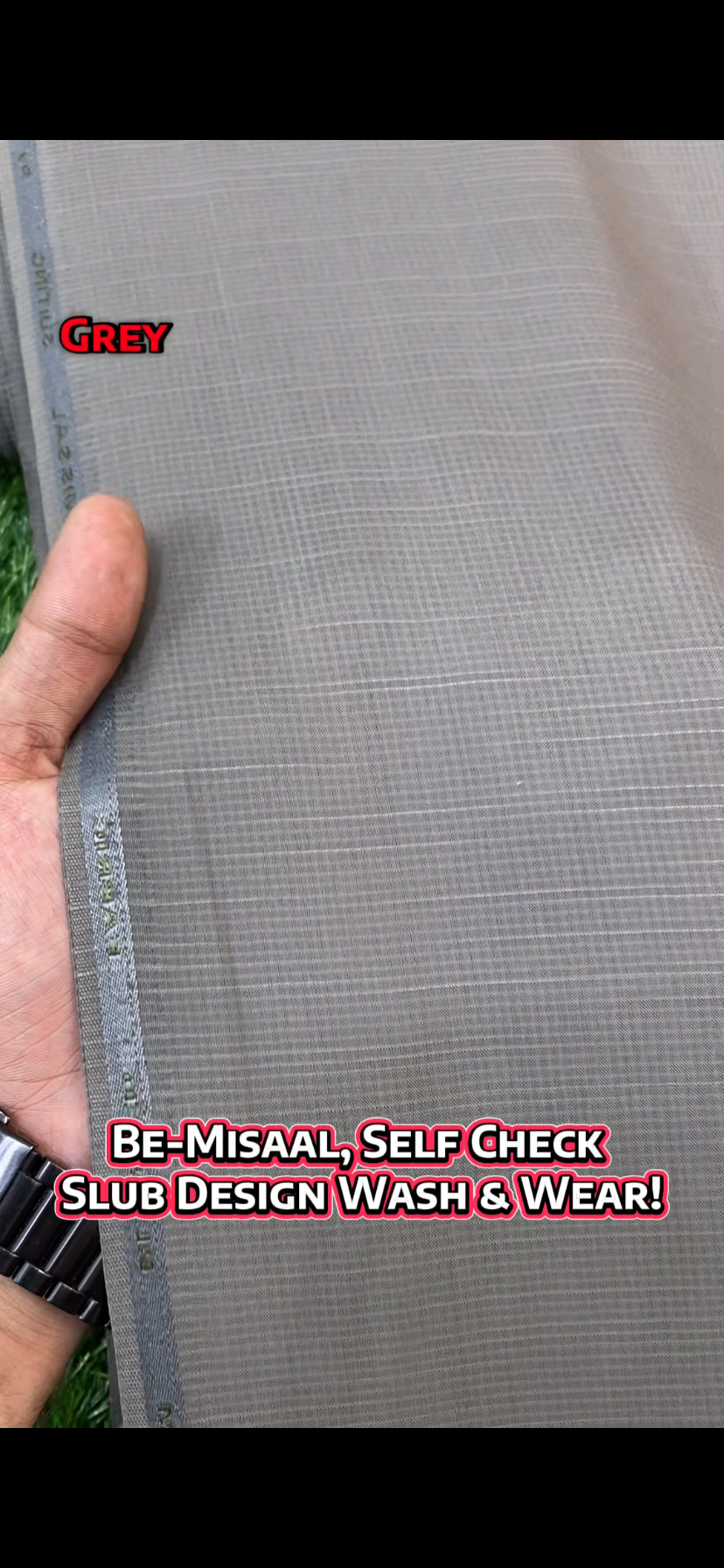 Be-Misaal W&W || Self Check Slub Design