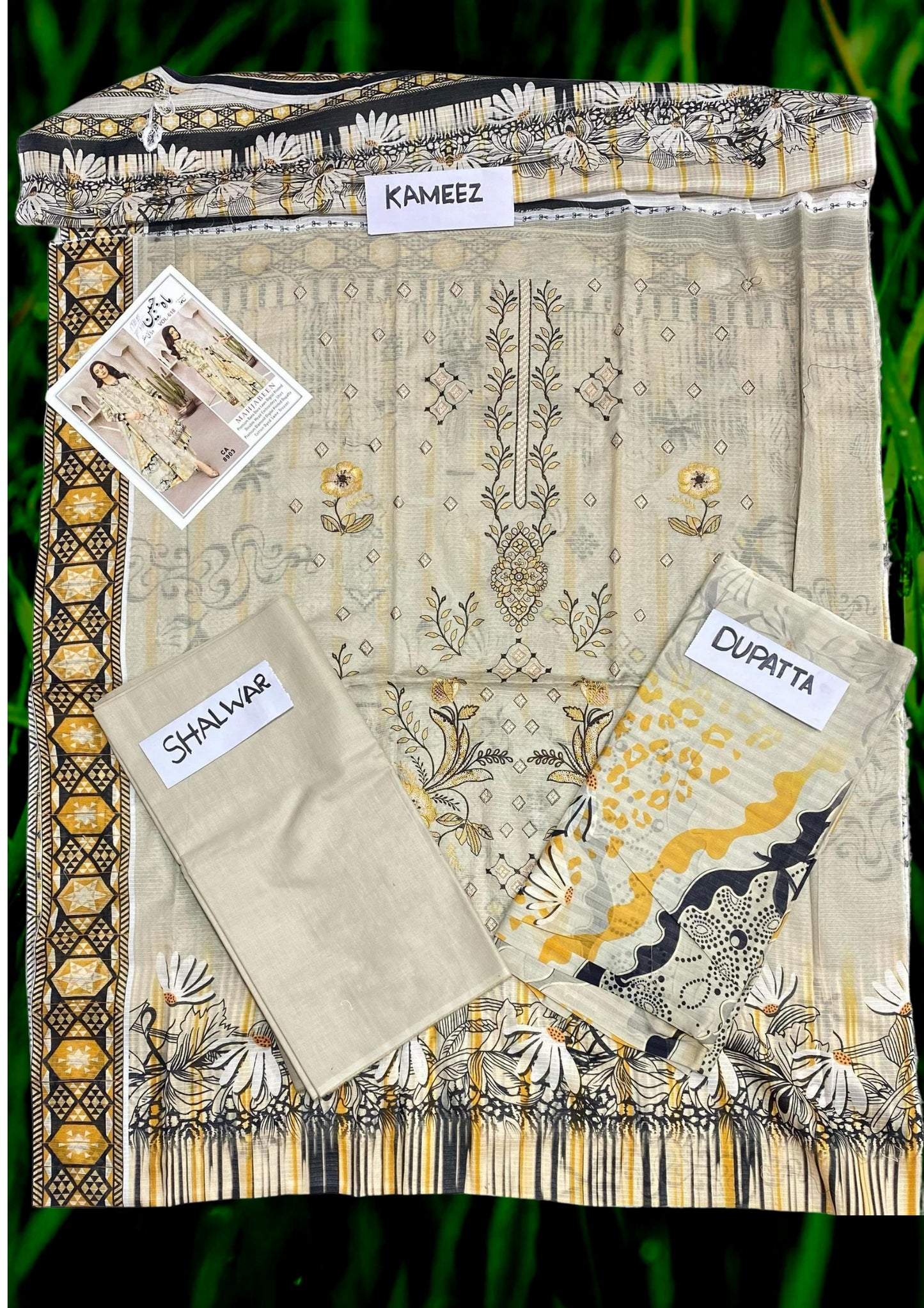 MAHJABEEN - PREMIUM EMBROIDERY LAWN COLLECTION