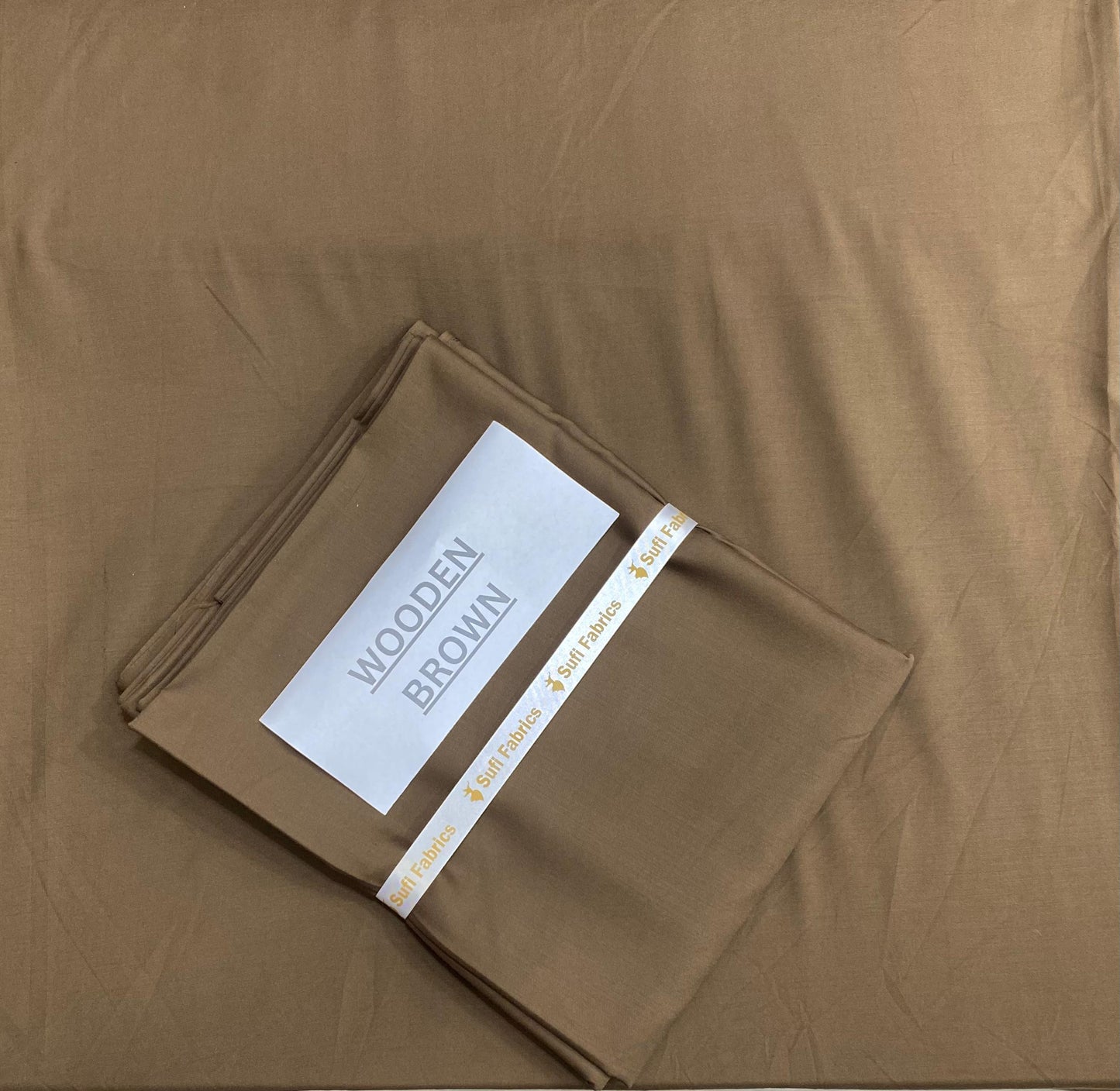 Wash&Wear Fabric(Wooden Brown)