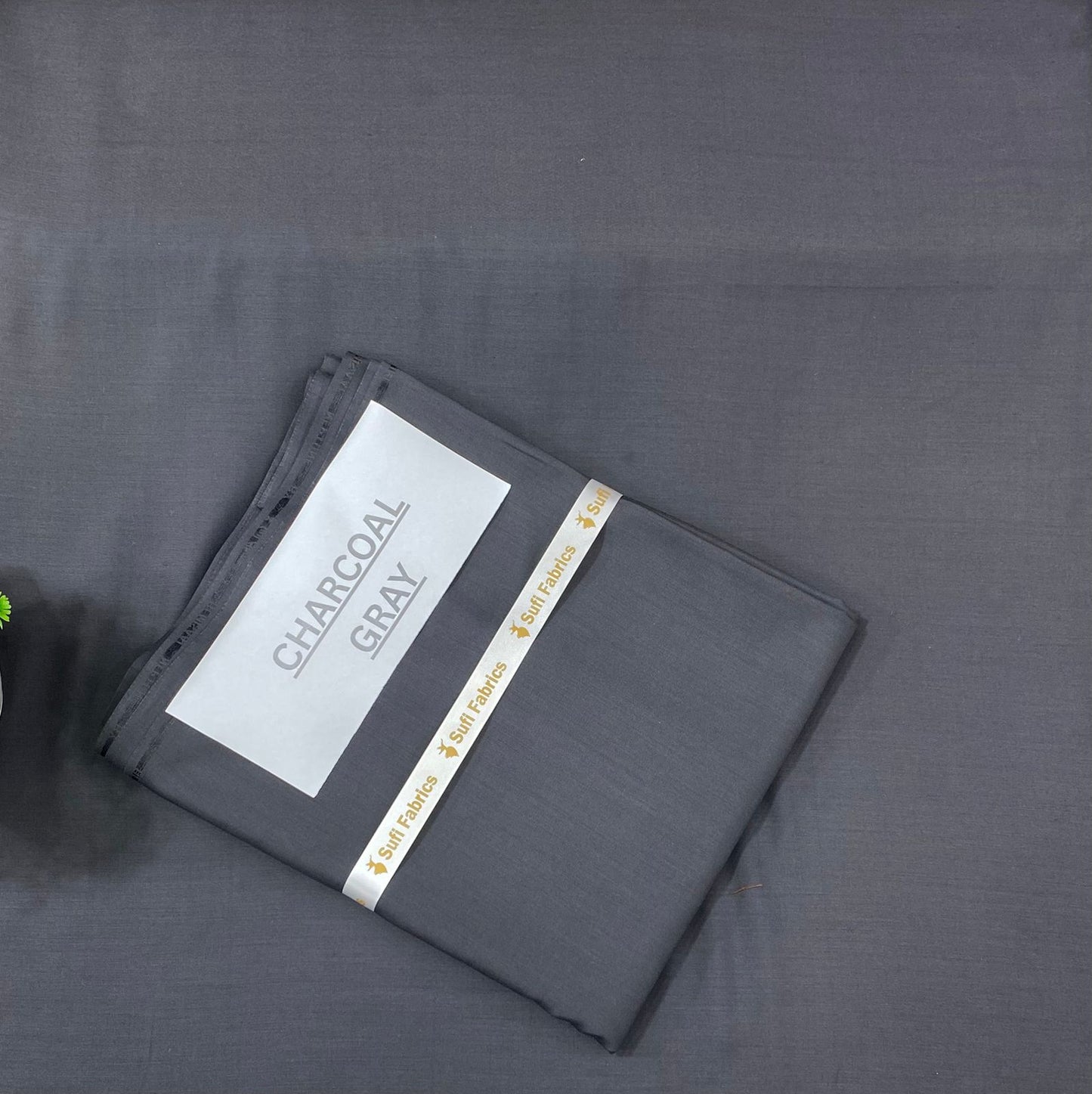 Wash&Wear Fabric(Charcoal Grey)