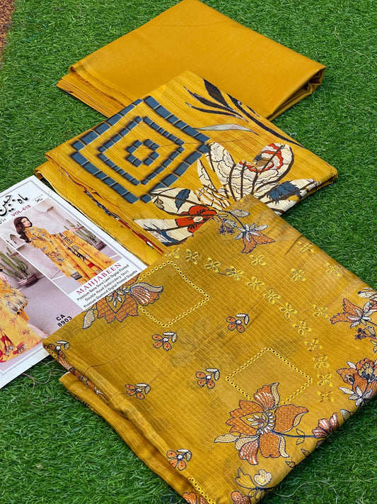 MAHJABEEN - PREMIUM EMBROIDERY LAWN COLLECTION