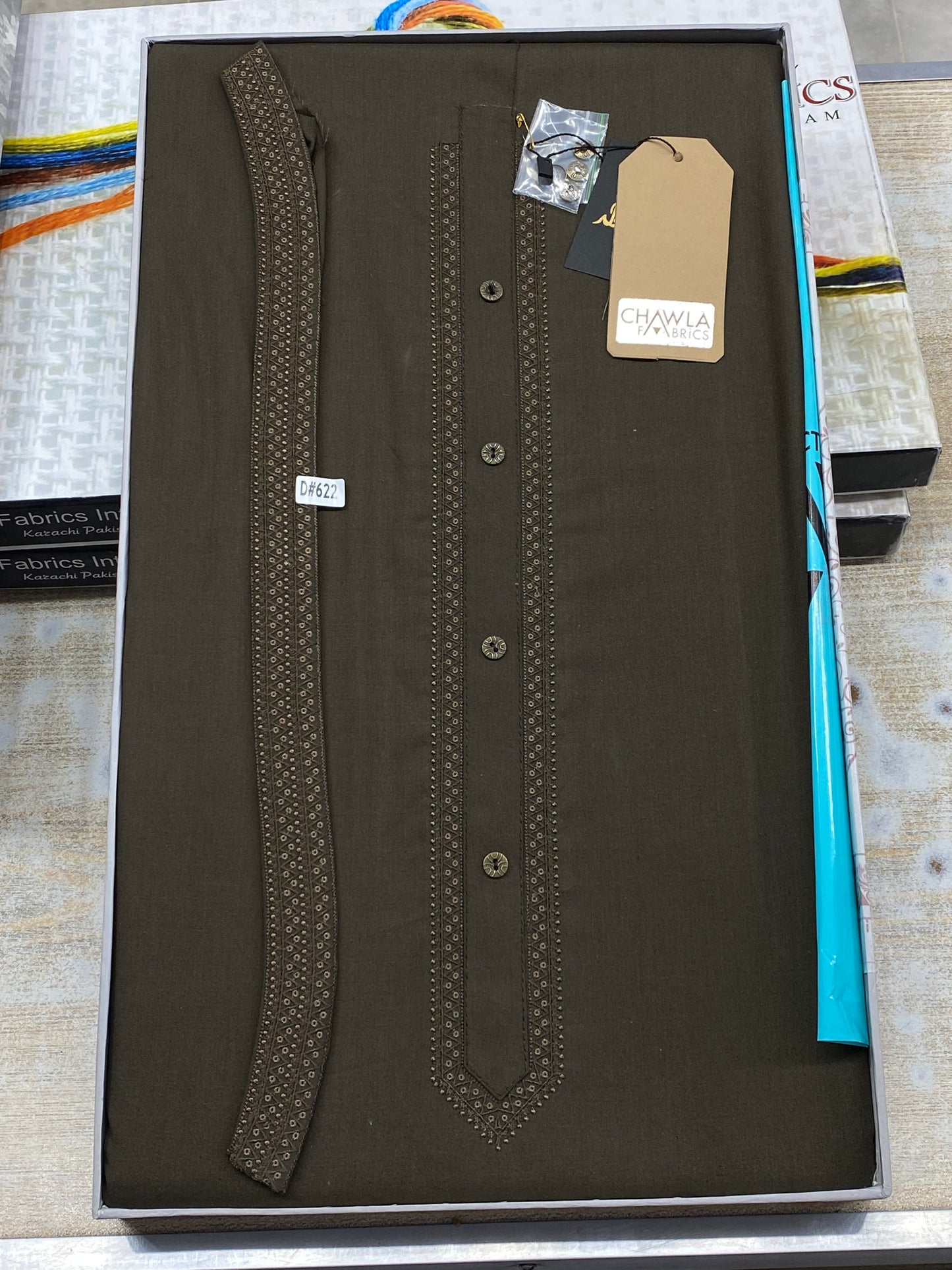 Chawla - Wash & Wear Embroidery Suit D#311