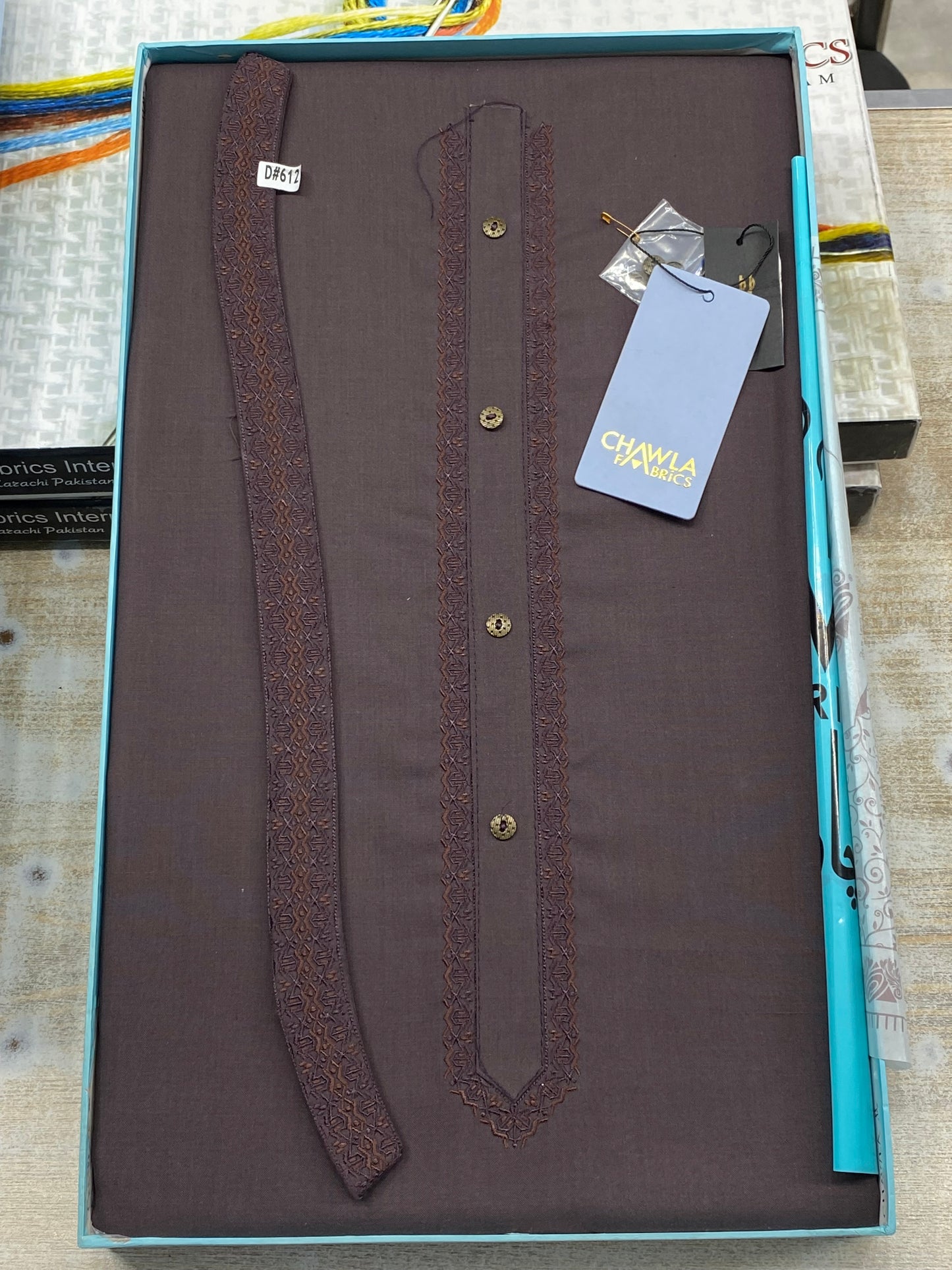 Chawla - Wash & Wear Embroidery Suit D#313