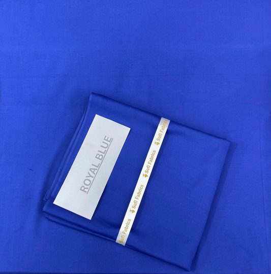 Wash&Wear Fabric(Royal Blue)