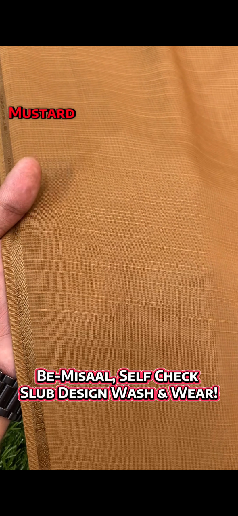 Be-Misaal W&W || Self Check Slub Design