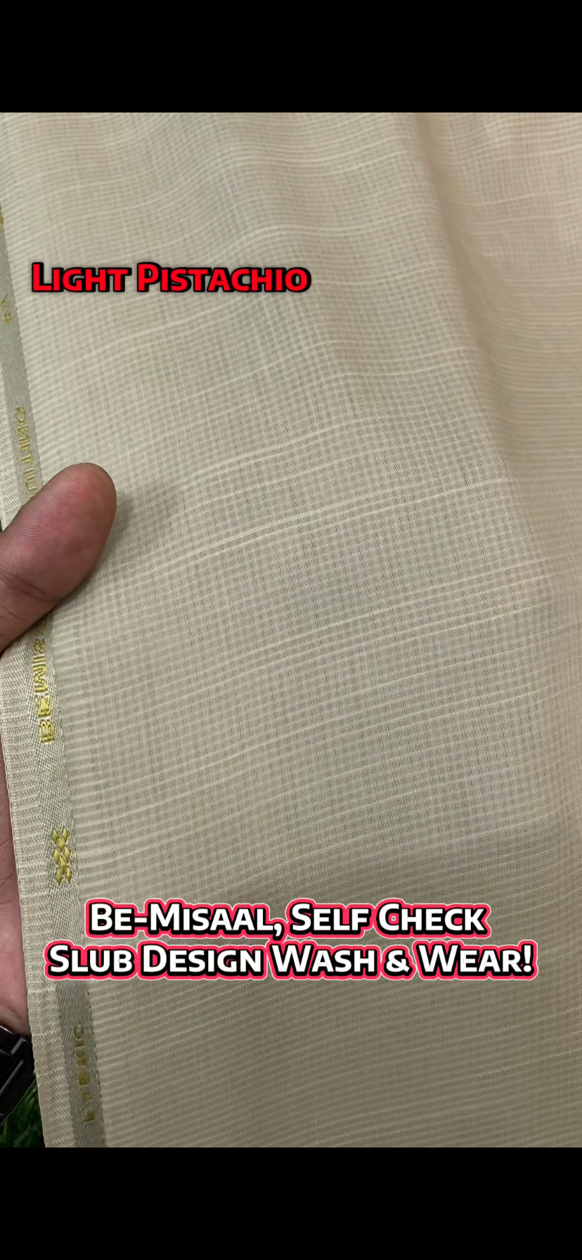 Be-Misaal W&W || Self Check Slub Design