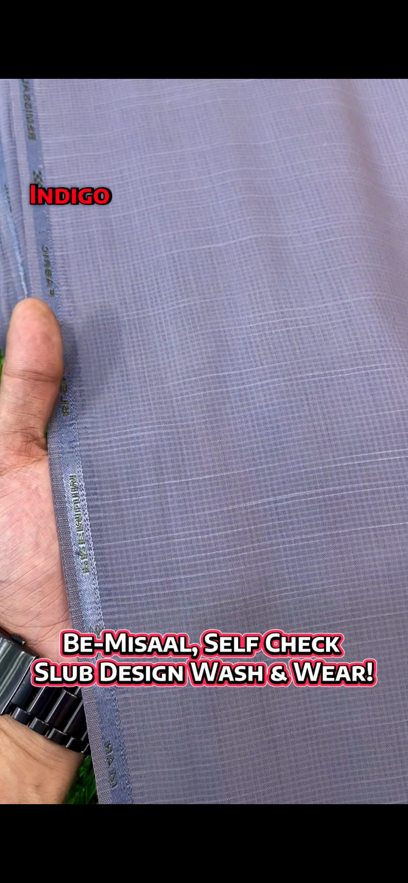 Be-Misaal W&W || Self Check Slub Design