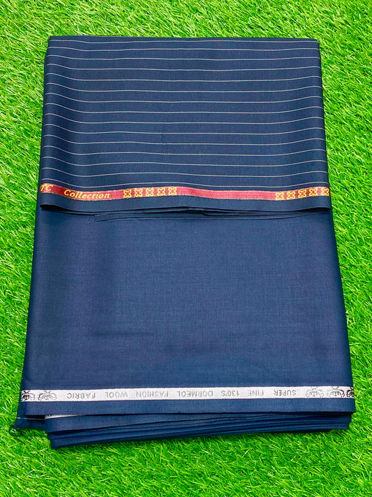 Imported Waistcoat Set Wash & Wear || Navy Blue