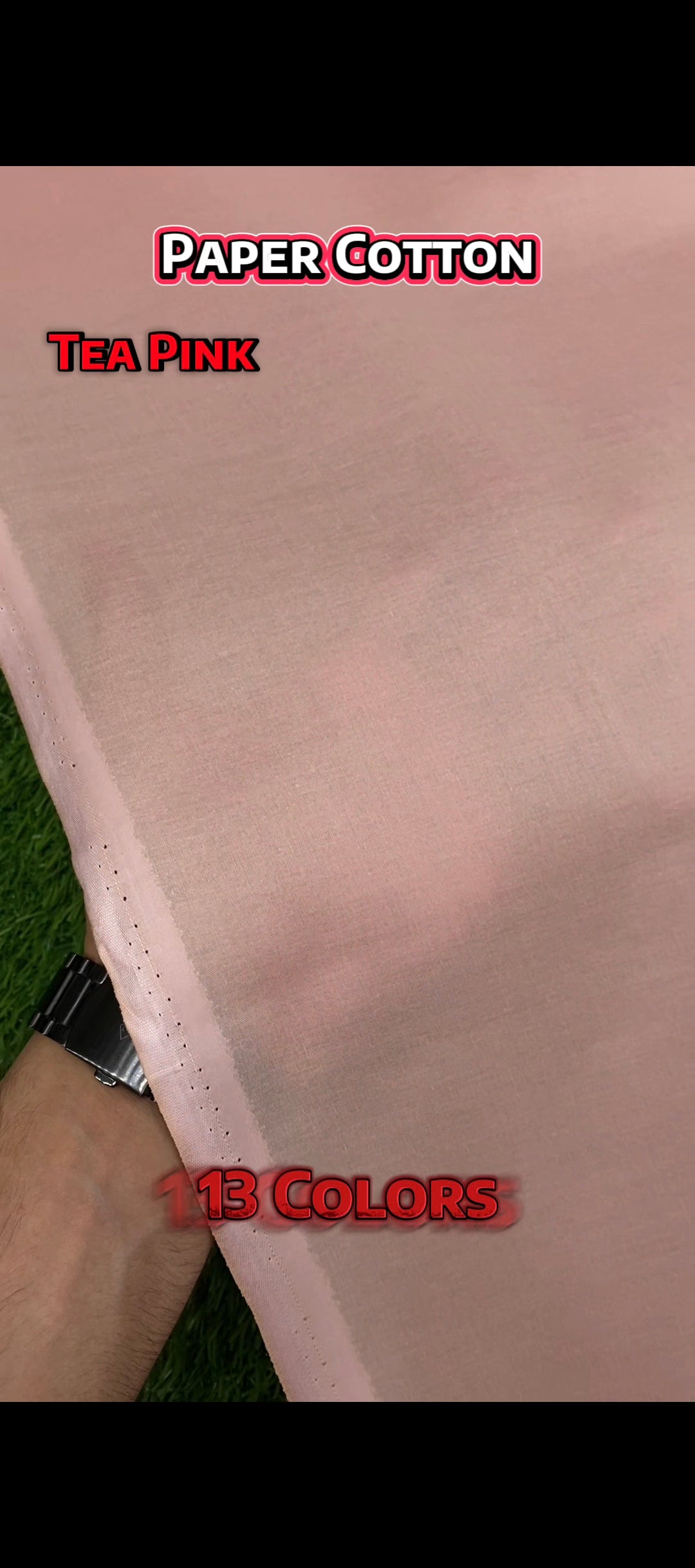 Paper Cotton || Tea Pink