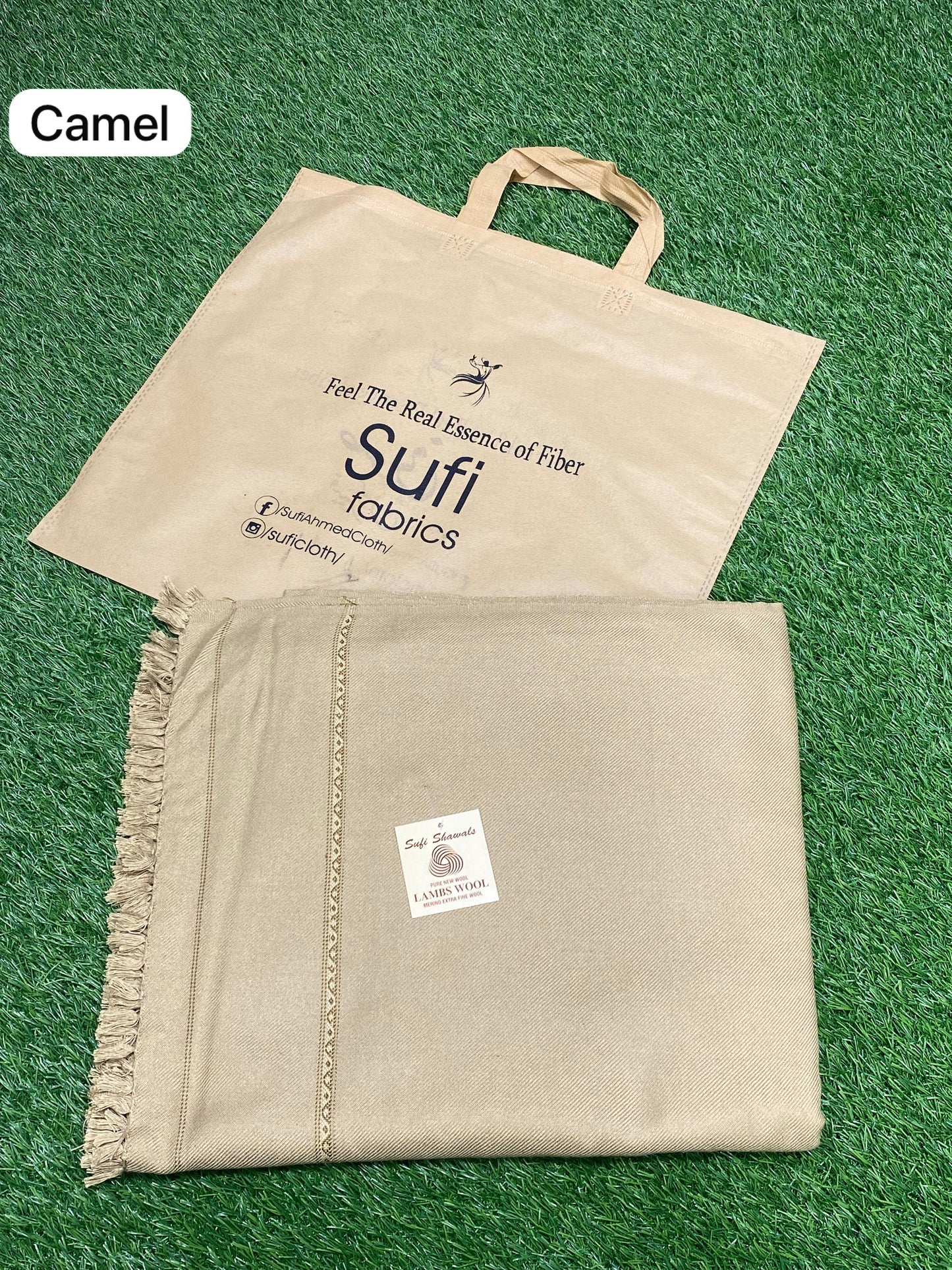 Sufi Shawl || Camel