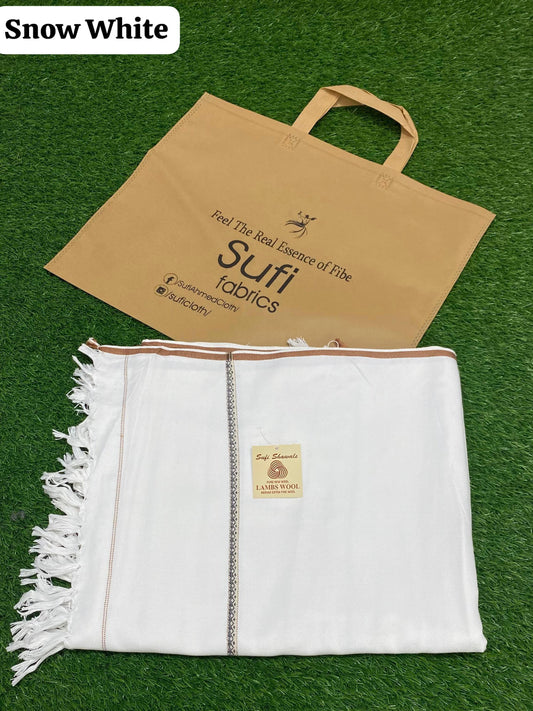 Sufi Shawl || Snow White