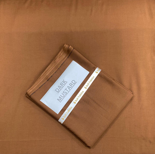 Wash&Wear Fabric(Dark Mustard)
