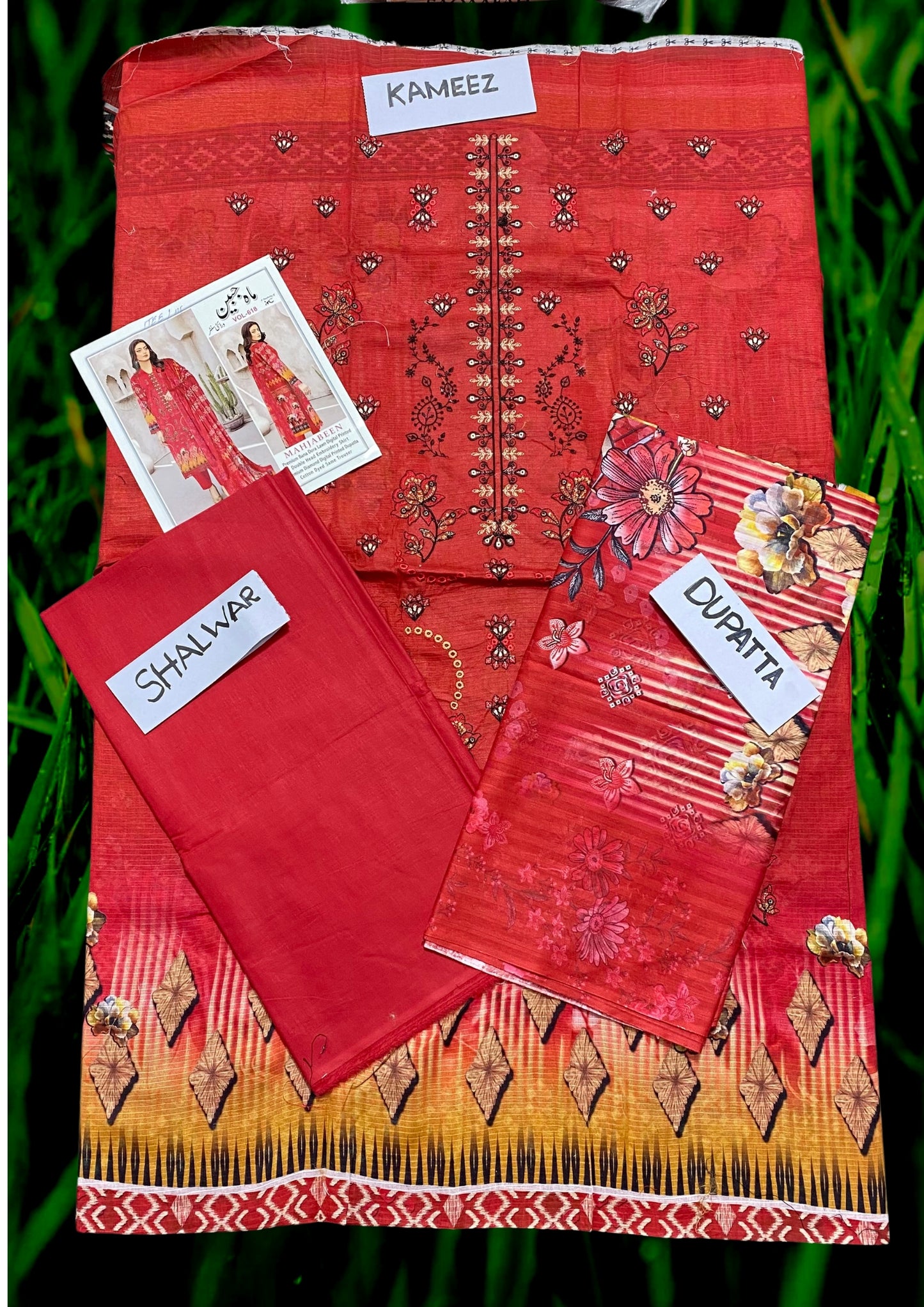 MAHJABEEN - PREMIUM EMBROIDERY LAWN COLLECTION