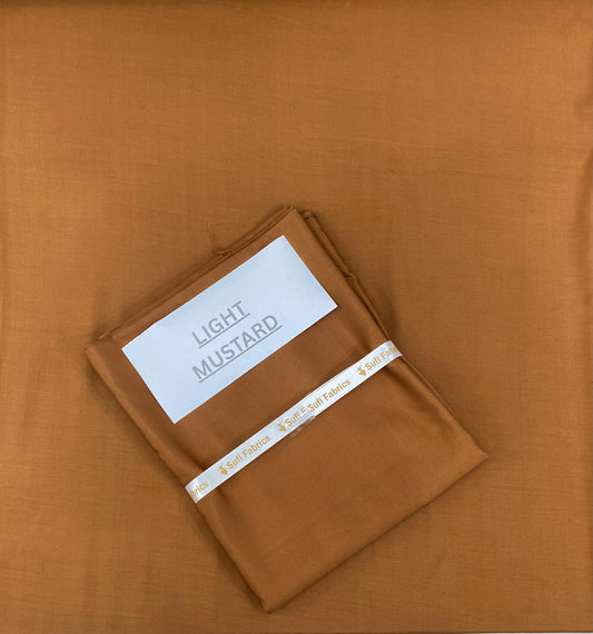 Wash&Wear Fabric(Light Mustard)