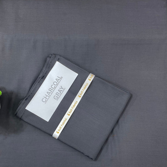 Wash&Wear Fabric(Charcoal Grey)
